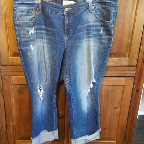 torrid Denim - Torrid Sz 20 Distressed Boyfriend Jeans👖